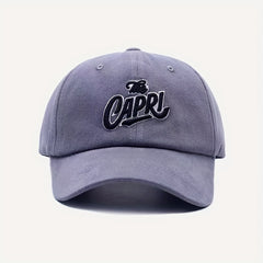 Letter Embroidery Classic Baseball Cap Unisex Adjustable Sun Hat