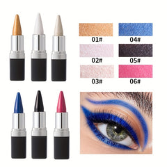 6 Colors Waterproof Pearly Eyeliner Stick