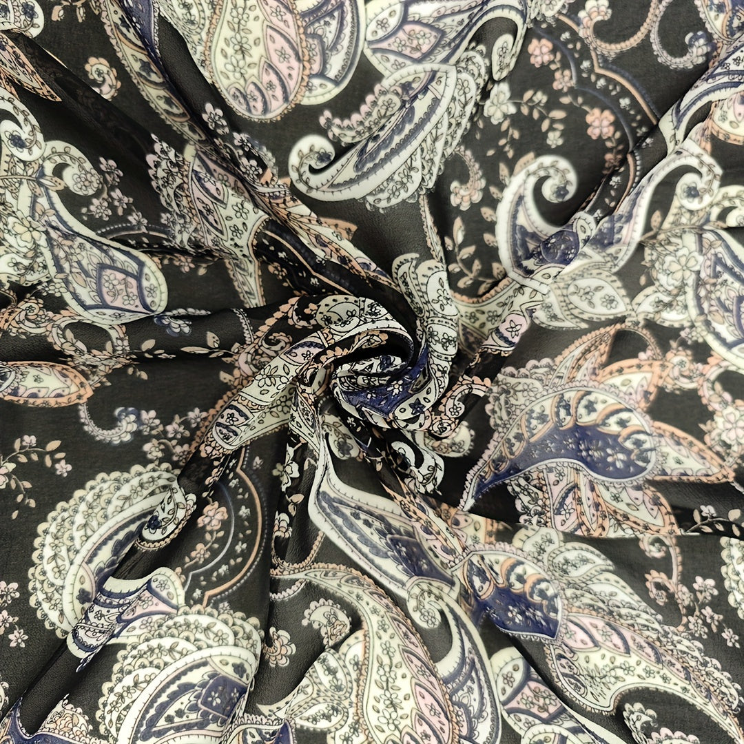 1yd Chiffon Fabric Comfortable And Breathable for Diy Clothes Pants Dress