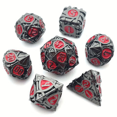 7pcs Solid Metal Dice Maze sided Mini Desktop Game Accessories