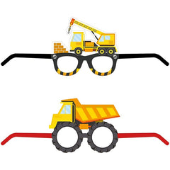 12pcs Engineering Car Party Glasses Pack