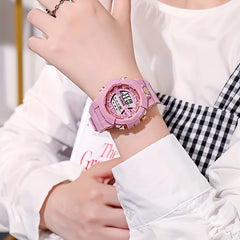 Kids LED Silicone Watch Teen Casual Gift