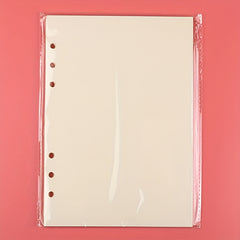 50pcs A5 Loose Leaf Paper 6 Hole Journal Book Inner Pages Office Learning