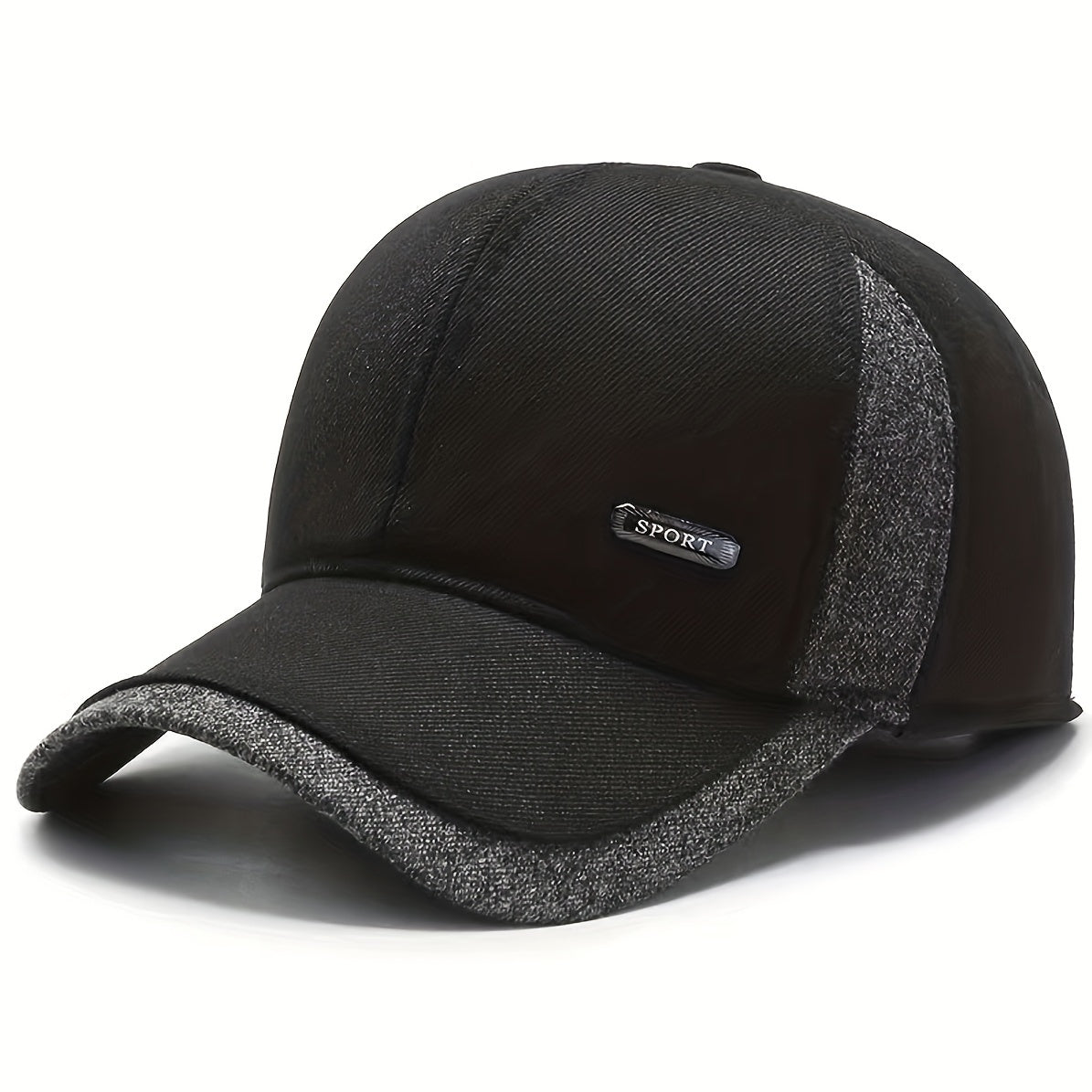 Thicker Winter Ears Protection Baseball Cap Snapback Sun Hat