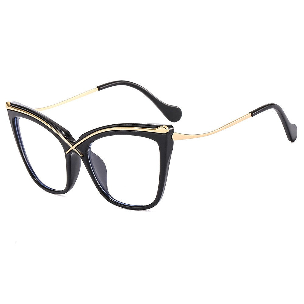 Women Cat Eye Light Blocking Glasses Anti Eyestrain