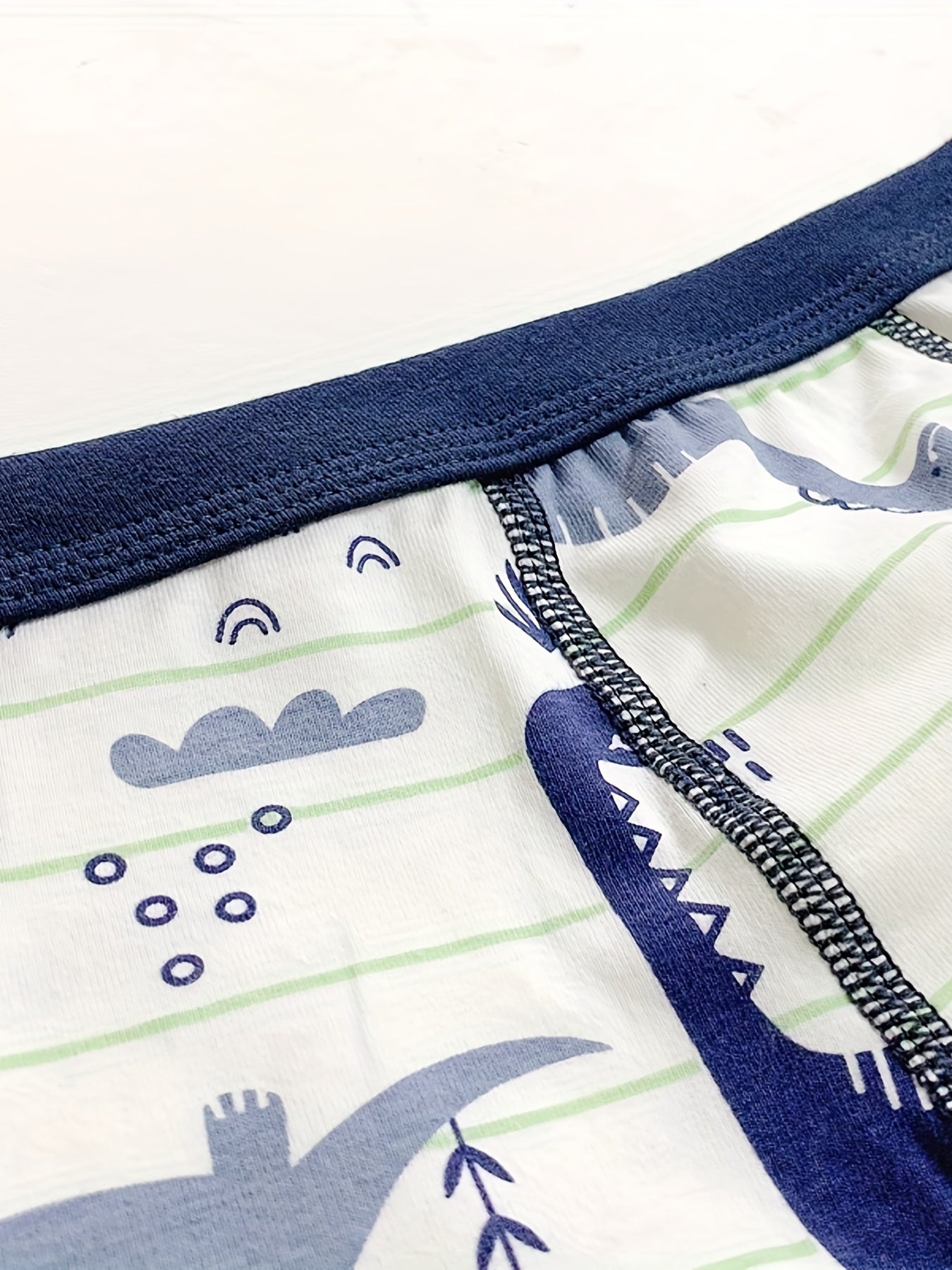 4pcs Boys Dinosaur Animal Cars Boxer Briefs