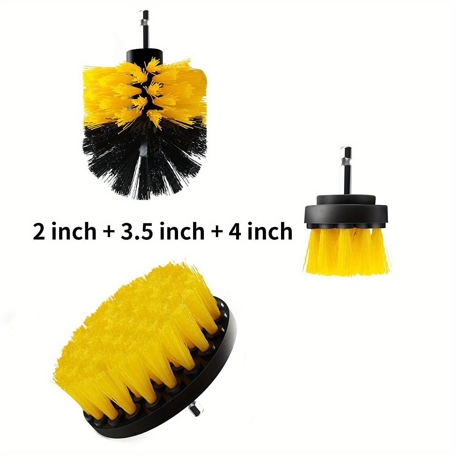 22pcs Drill Brush Attachment Set for Grouted Floor Cleaning