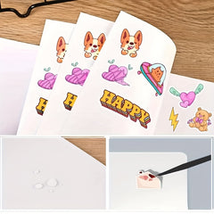 Reusable Sticker Book Album - Organize Your Sticker Collection