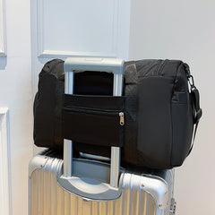 Large Capacity Carry on Tote With Shoe Compartment Waterproof Luggage Bag