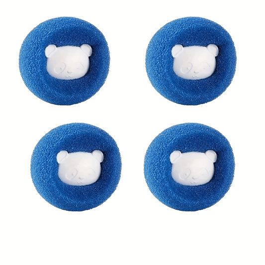 4pcs Laundry Balls for Cleaning and Anti-Winding Home Use