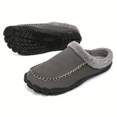 Men's Warm Slip On Household Slippers