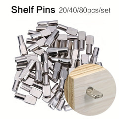 Cabinet Shelf Pegs Kitchen Shelf Clips Bracket Support Pegs - 20 40 80pcs