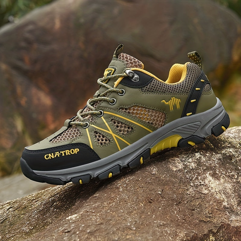 Men's Breathable Hiking Sneakers Non Slip Outdoor Shoes