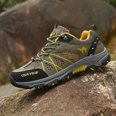 Men's Breathable Hiking Sneakers Non Slip Outdoor Shoes