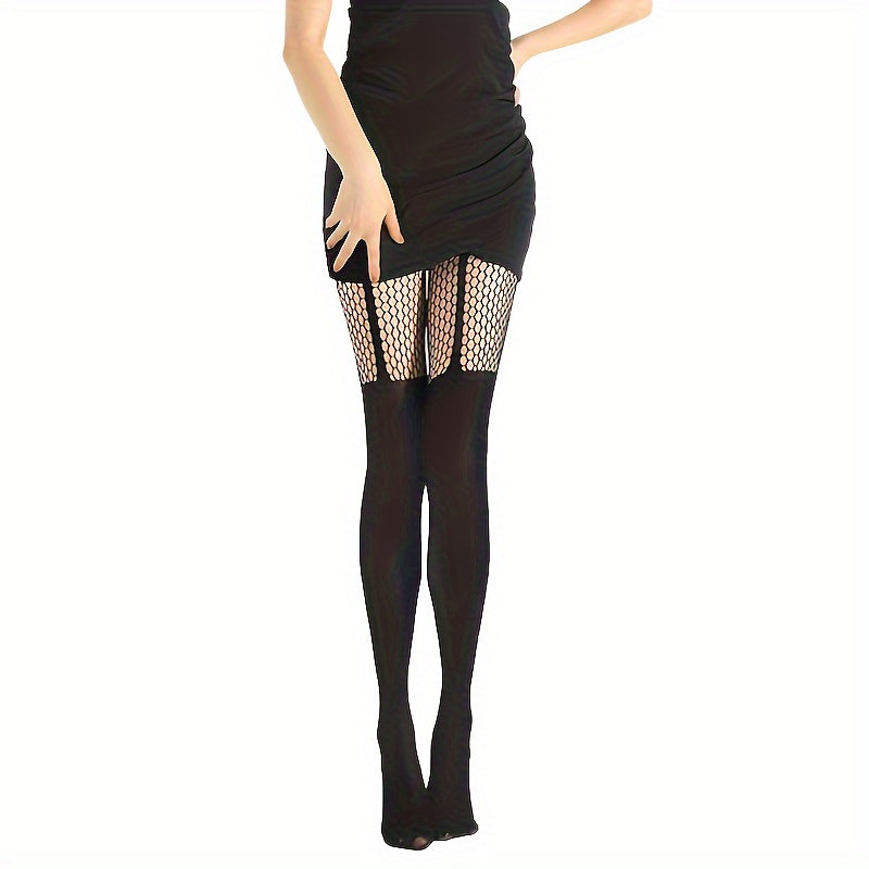 Fishnet Stitching Pantyhose High Waist Slim Women's Stockings