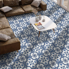 Moroccan Peel And Stick Floor Tile 0.7mm Thickness