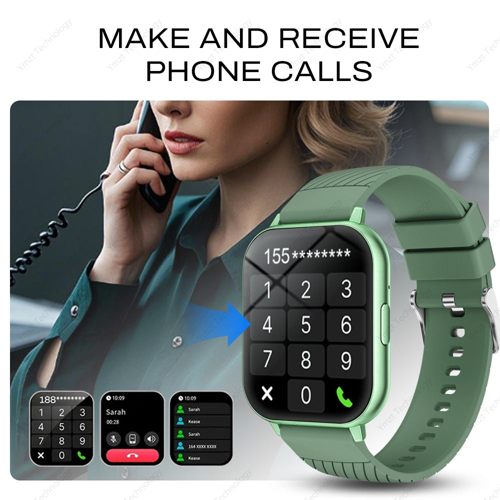 Lucky Smartwatch: Calls, Messages, Music - Android Compatible