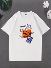 Men's Short Sleeve T-shirt Active Casual Moisture Wicking Te