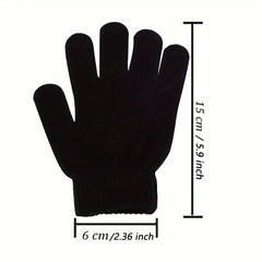 Kids Winter Magic Gloves Stretchy Warm Knitted Gloves Boys Girls