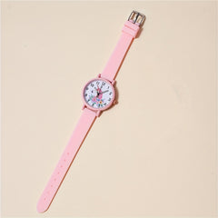 Pink Unicorn Cartoon Watch For Kids