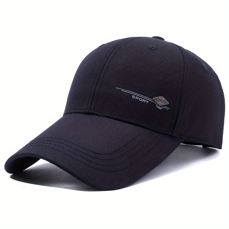 Unisex Sunshade Long Brim Baseball Cap for Outdoor Sport