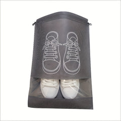 5pcs Portable Foldable Shoes Storage Bags Drawstring Travel Bags