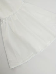 Bell Sleeve Corset Maxi Dress