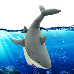 Giant Tooth Shark Plush Toy Stuffed Marine Animal