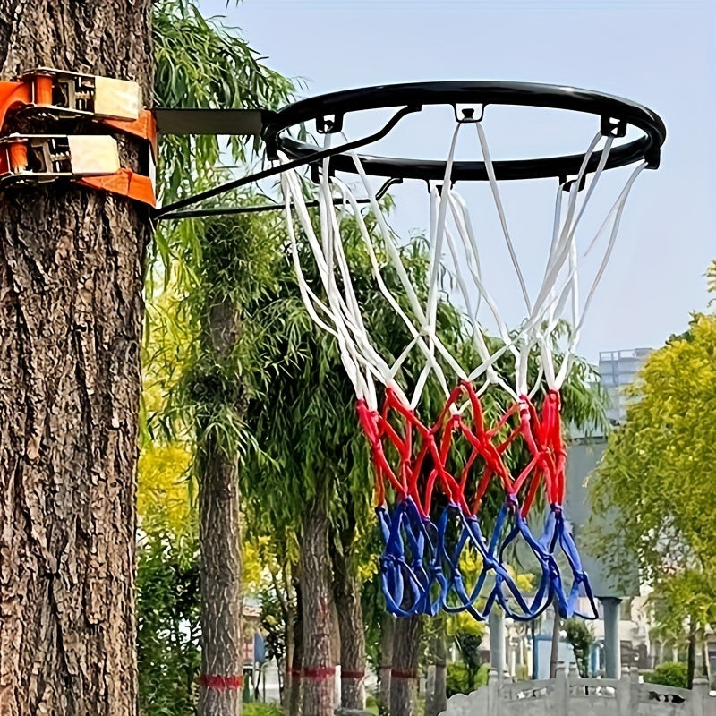 2pcs Thickened Basketball Net Durable Standard Frame Net