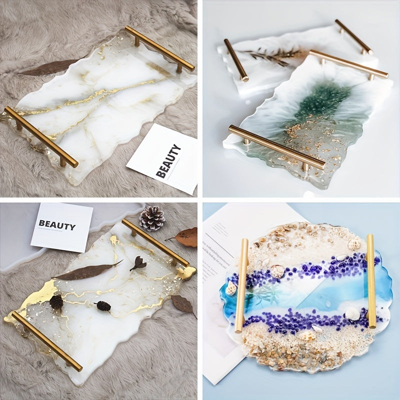 Silicone Tray Molds for Resin Casting - DIY Jewelry Holder and Home Decor