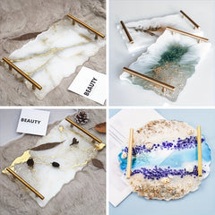 Silicone Tray Molds for Resin Casting - DIY Jewelry Holder and Home Decor