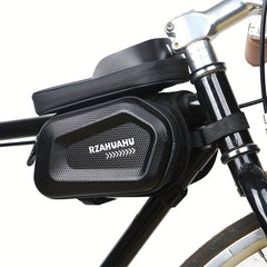 Bicycle Saddle Bag Hard Shell Double Side Bag Waterproof Mobile Phone Bag