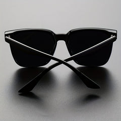 Men's Vintage Oval UV400 Sunglasses for All Seasons