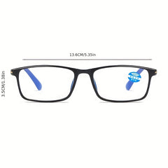 Men Anti Light Reading Glasses Casual Eyeglasses With Glasses Cloth