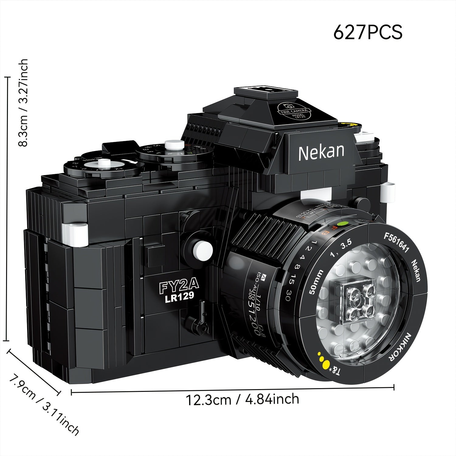 National Building Block SLR Camera Classic Model Ornament
