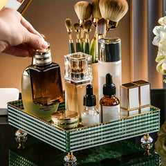 Cosmetics Storage Tray Lipstick Skincare Products Organizer