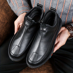 Men's Casual PU Mid Sneakers Outdoor Sports Shoes