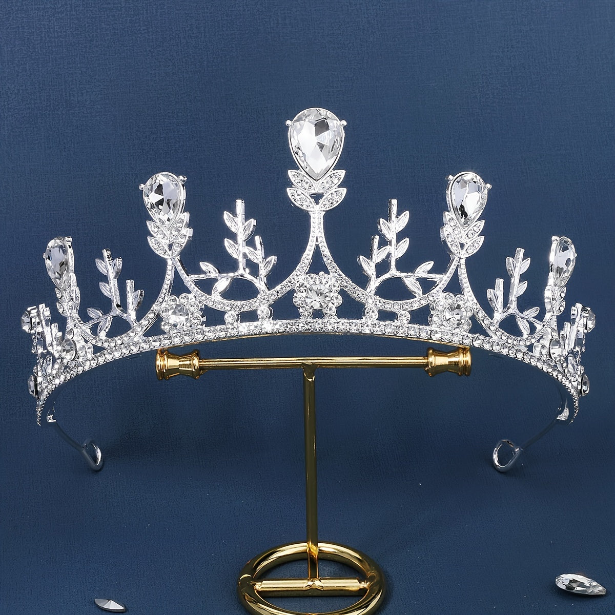 Rhinestone Crown Headband Party Favor Princess Tiara Wedding