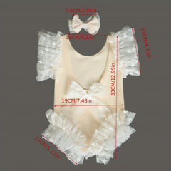 2pcs Newborn Photography Costume Baby Knitted Clothes