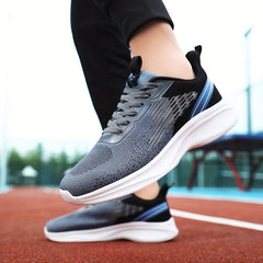 Men's Lightweight Breathable Athletic Shoes For Running Gym
