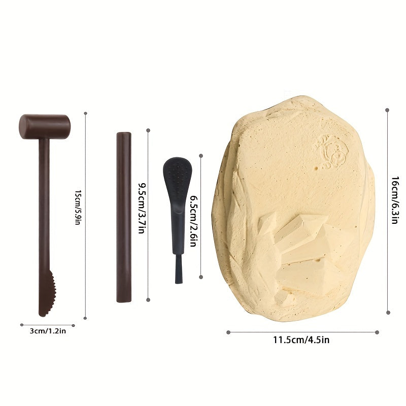 Gemstone Dig Kit for Mineralogy Enthusiasts