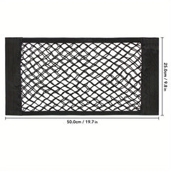 Car Rear Mesh Trunk Seat Elastic String Net Storage Bag