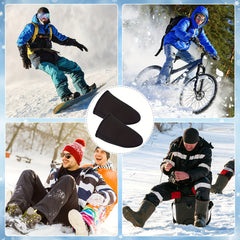2pcs Neoprene Toe Warmers for Outdoor Shoes