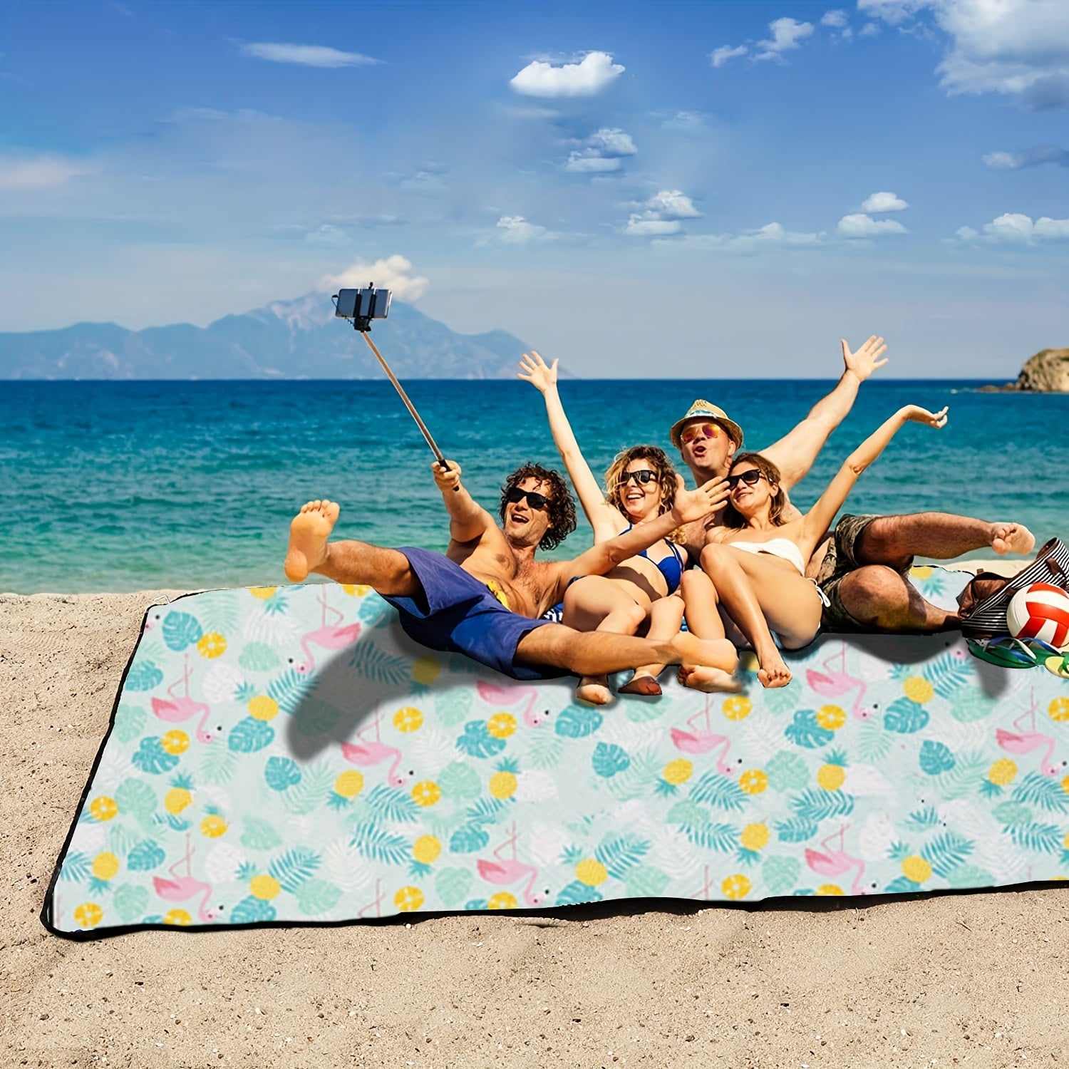 Waterproof Picnic Blanket Sandproof Mat for Outdoor Camping
