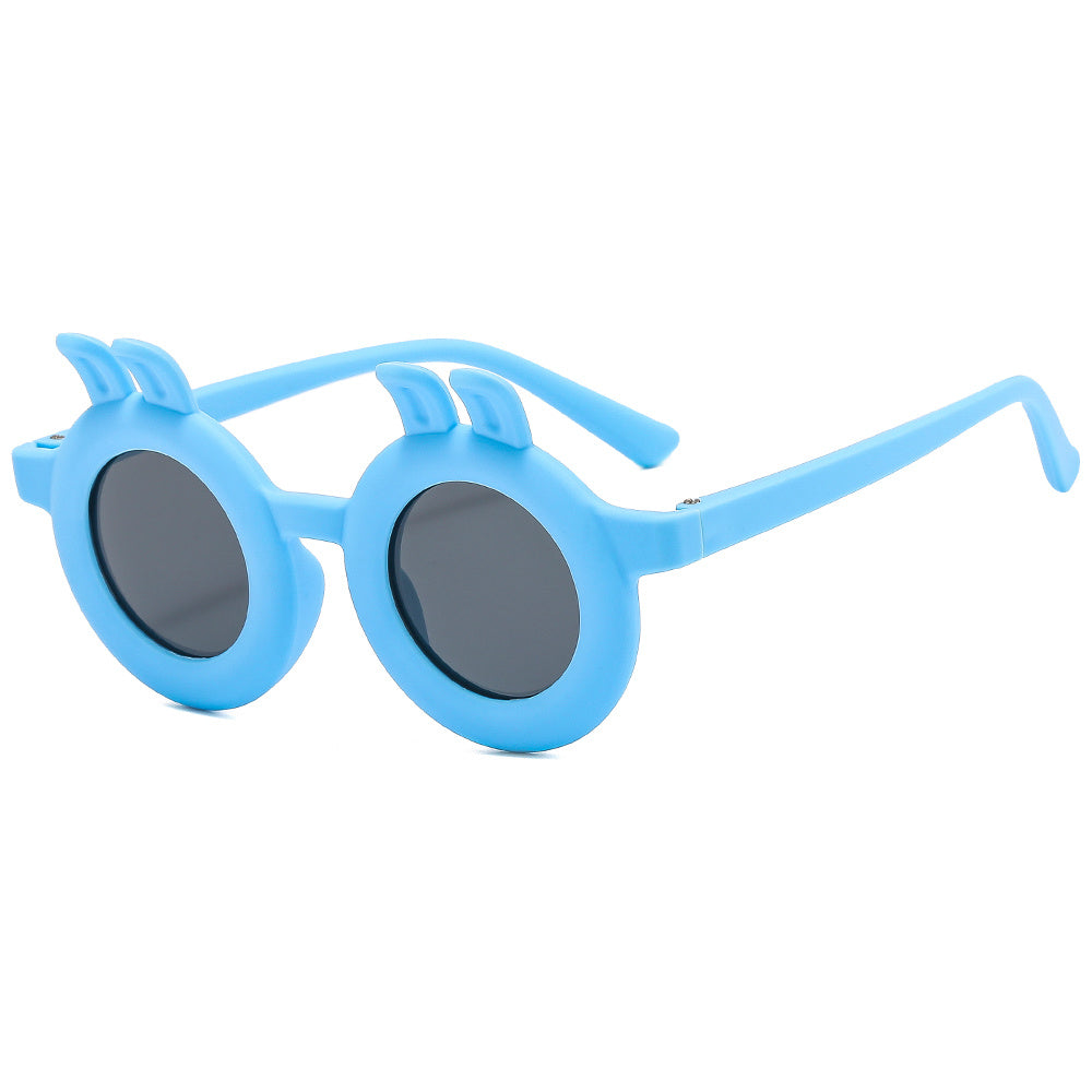 Kids Rabbit Ears Sunglasses Polarized Soft Silicone Outdoor Party Traveling