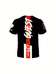 Men's MuayThai Sports T Shirt for Summer Outdoor MMA Combat Fanatics