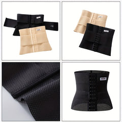 Women's Waist Trimmer Belt Tummy Control Compression Wrap Cincher