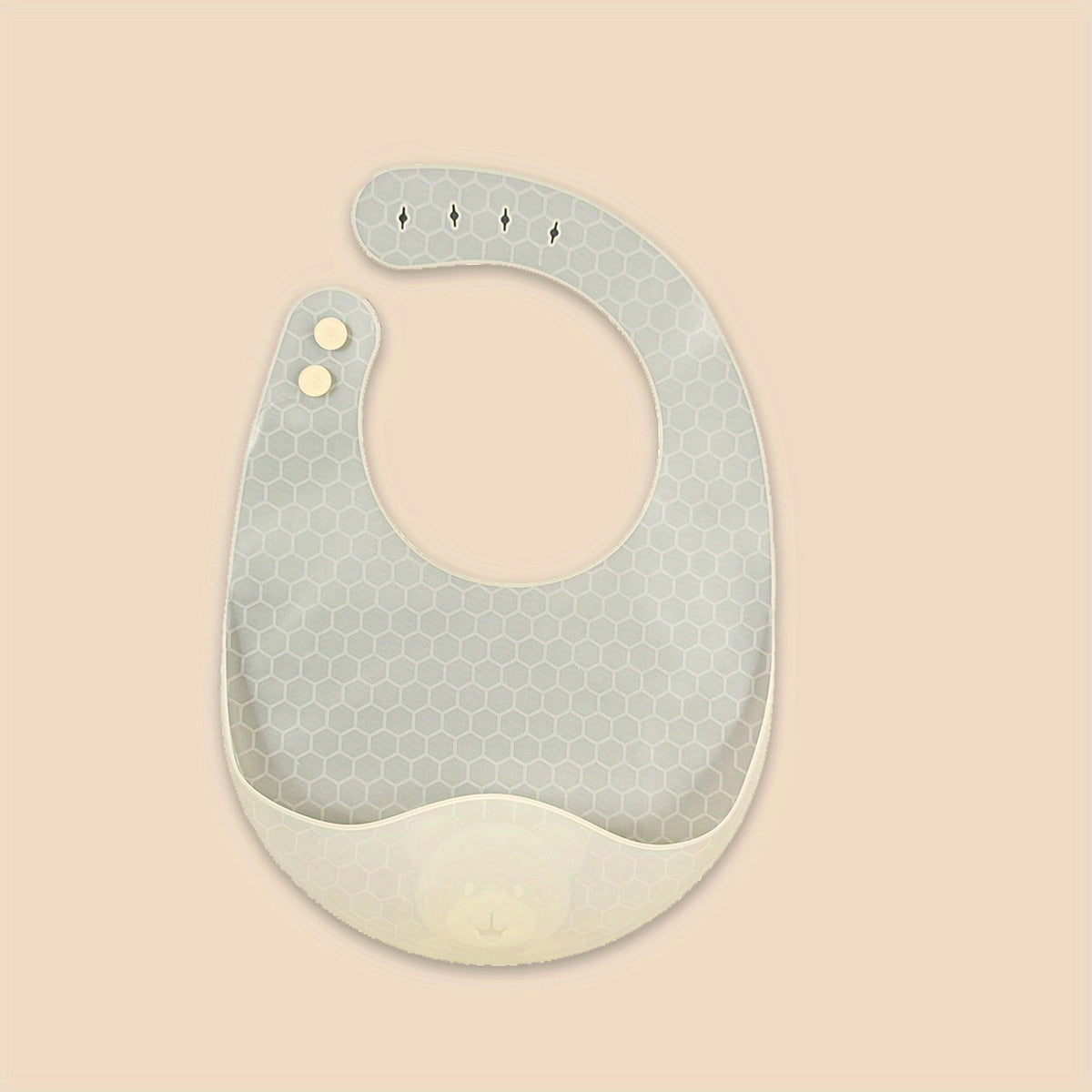 Adjustable Waterproof Silicone Bib for Clean & Dry Feeding