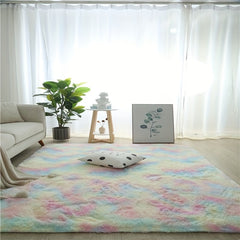 Soft Plush Shag Area Rug for Living Room - Fluffy Shaggy Floor Carpet