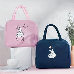 Fashionable Bento Box Bag Insulated Aluminum Film Bag